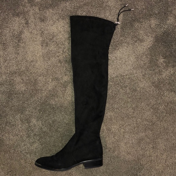 Sam Edelman Shoes - Black Suede Knee Boots